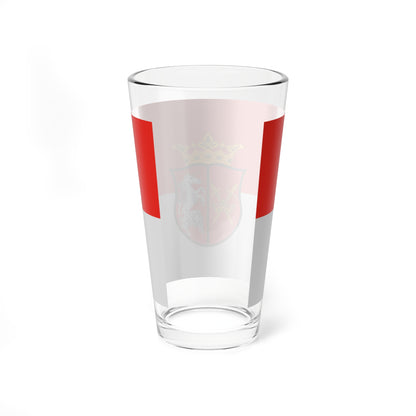 Flag of Ivanc (Hungary) Pint Glass 16oz