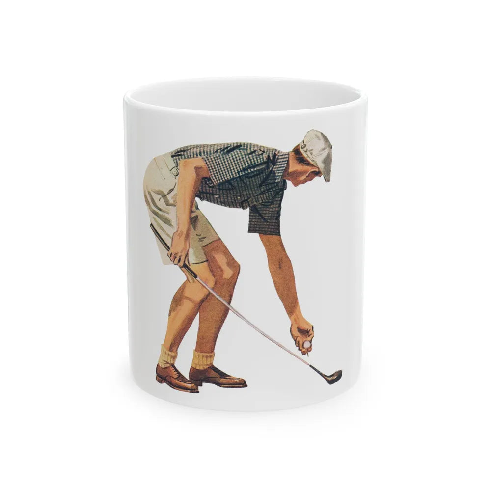 Fashion Illustration, Esquire magazine, 1949 (4) - White Coffee Mug-11oz-Go Mug Yourself