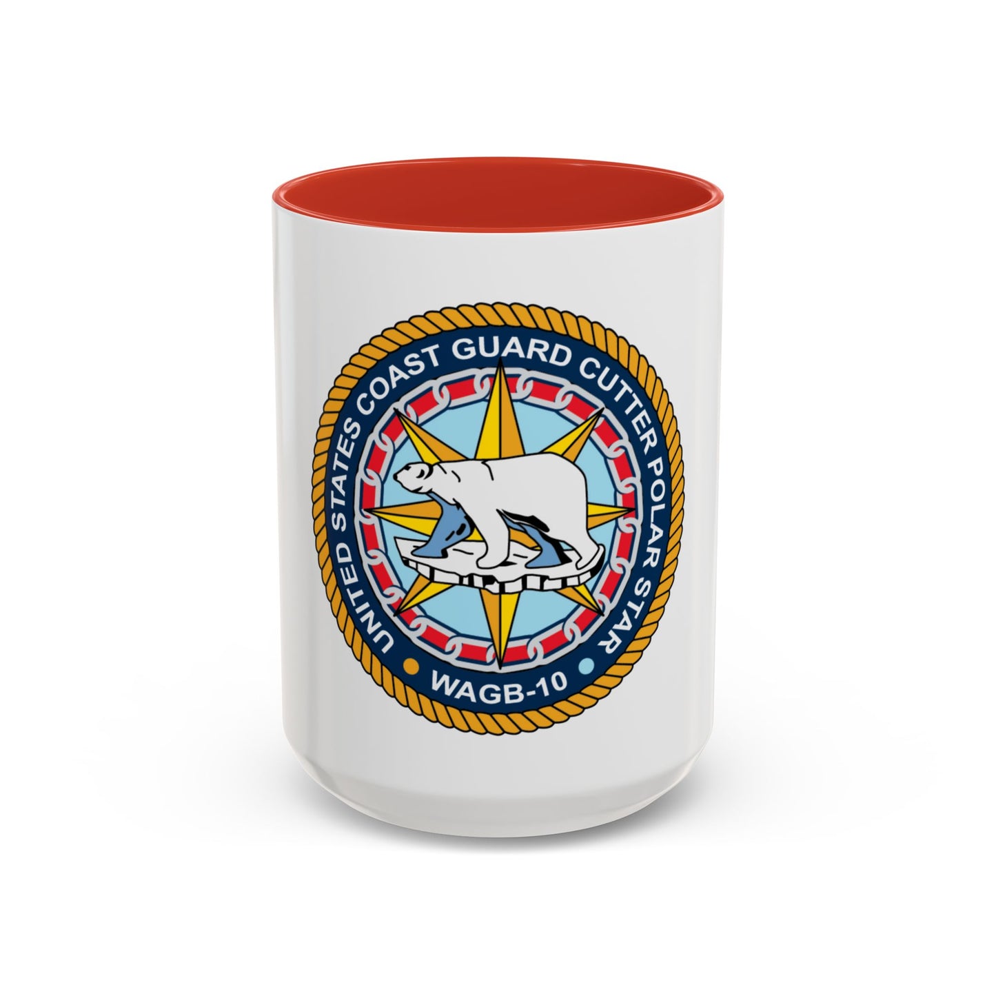 USCGC Polar Star WAGB 10 (U.S. Coast Guard) Accent Coffee Mug
