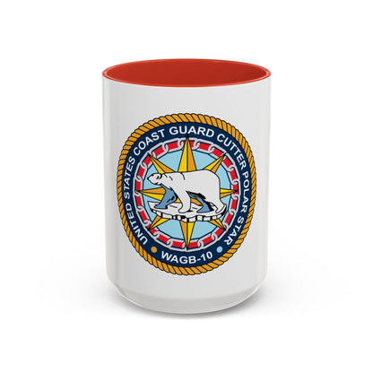 USCGC Polar Star WAGB 10 (U.S. Coast Guard) Accent Coffee Mug