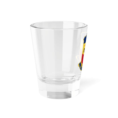 Verre à liqueur du bataillon du génie 741 (armée américaine) 1,5 oz