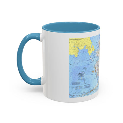 USA - Alaska (1975) (Map) Accent Coffee Mug