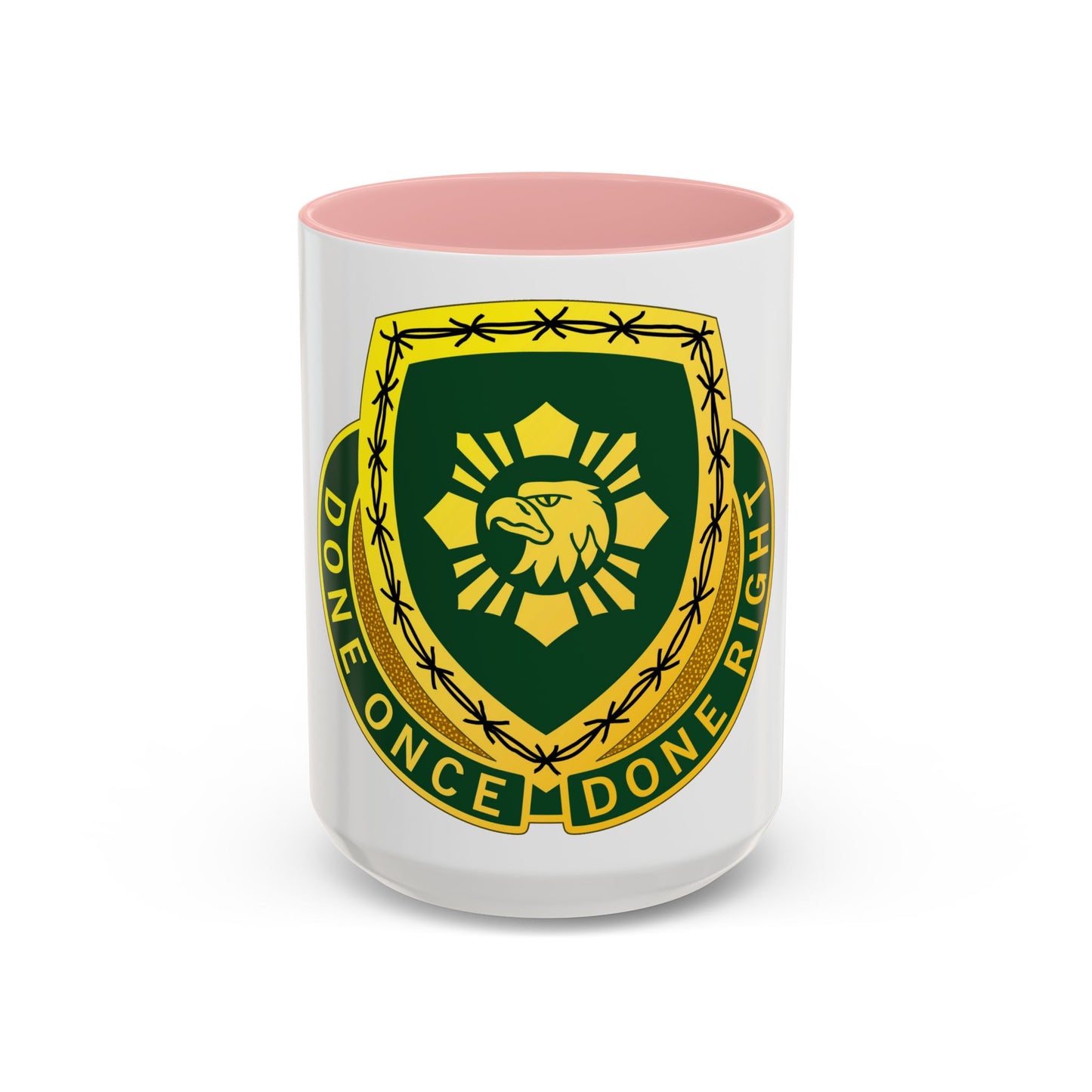 744 Military Police Battalion (U.S. Army) Accent Coffee Mug