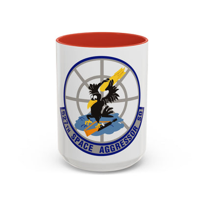 527th Space Aggressor Squadron (U.S. Air Force) Accent Coffee Mug