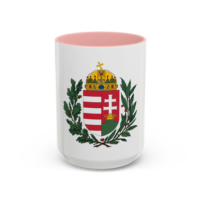Coat of arms of Hungary (1896-1915) 2 - Accent Coffee Mug