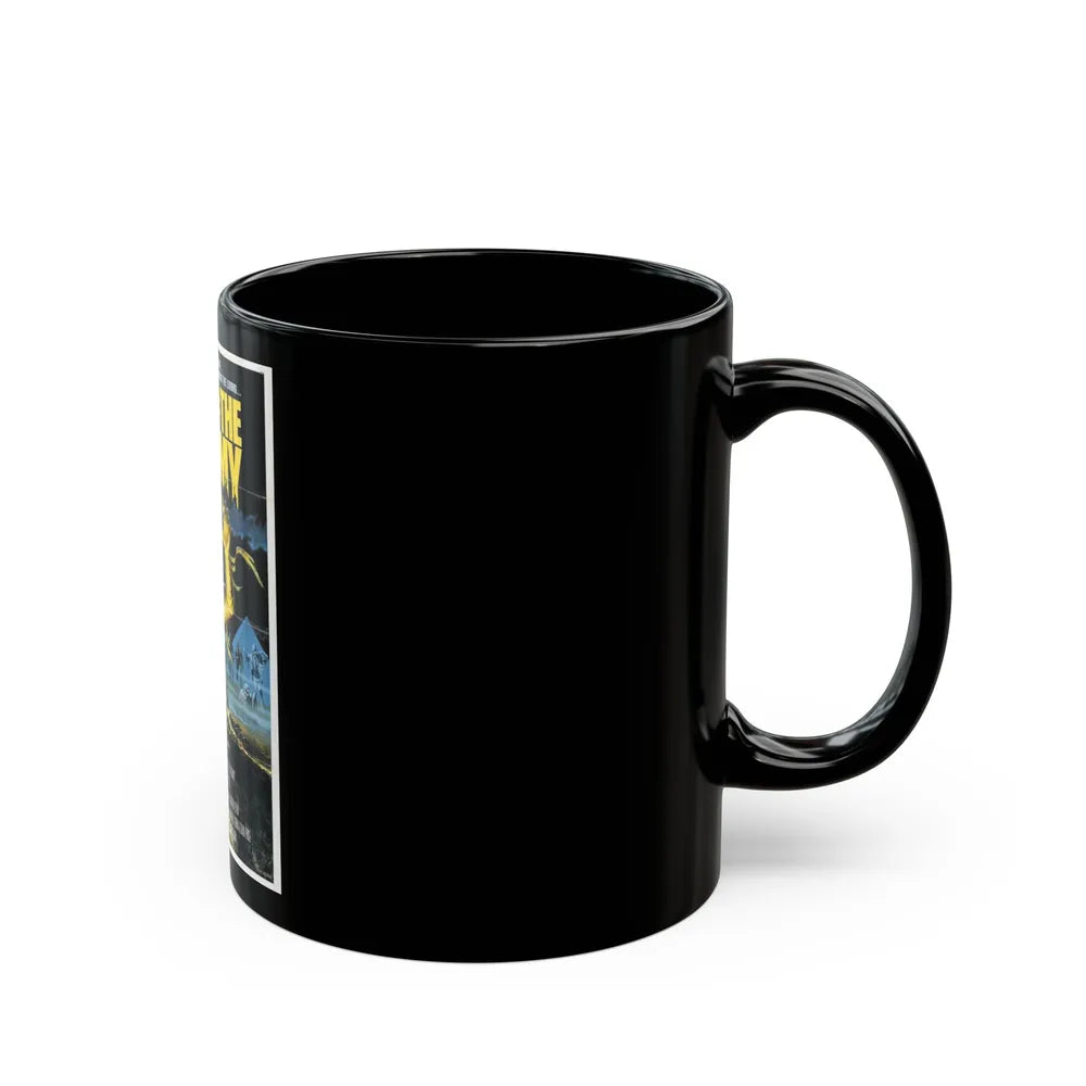 DAWN OF THE MUMMY 1981 Movie Poster - Black Coffee Mug-Go Mug Yourself