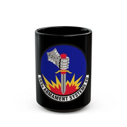 683d Armament Systems Squadron (U.S. Air Force) Black Coffee Mug-15oz-Go Mug Yourself