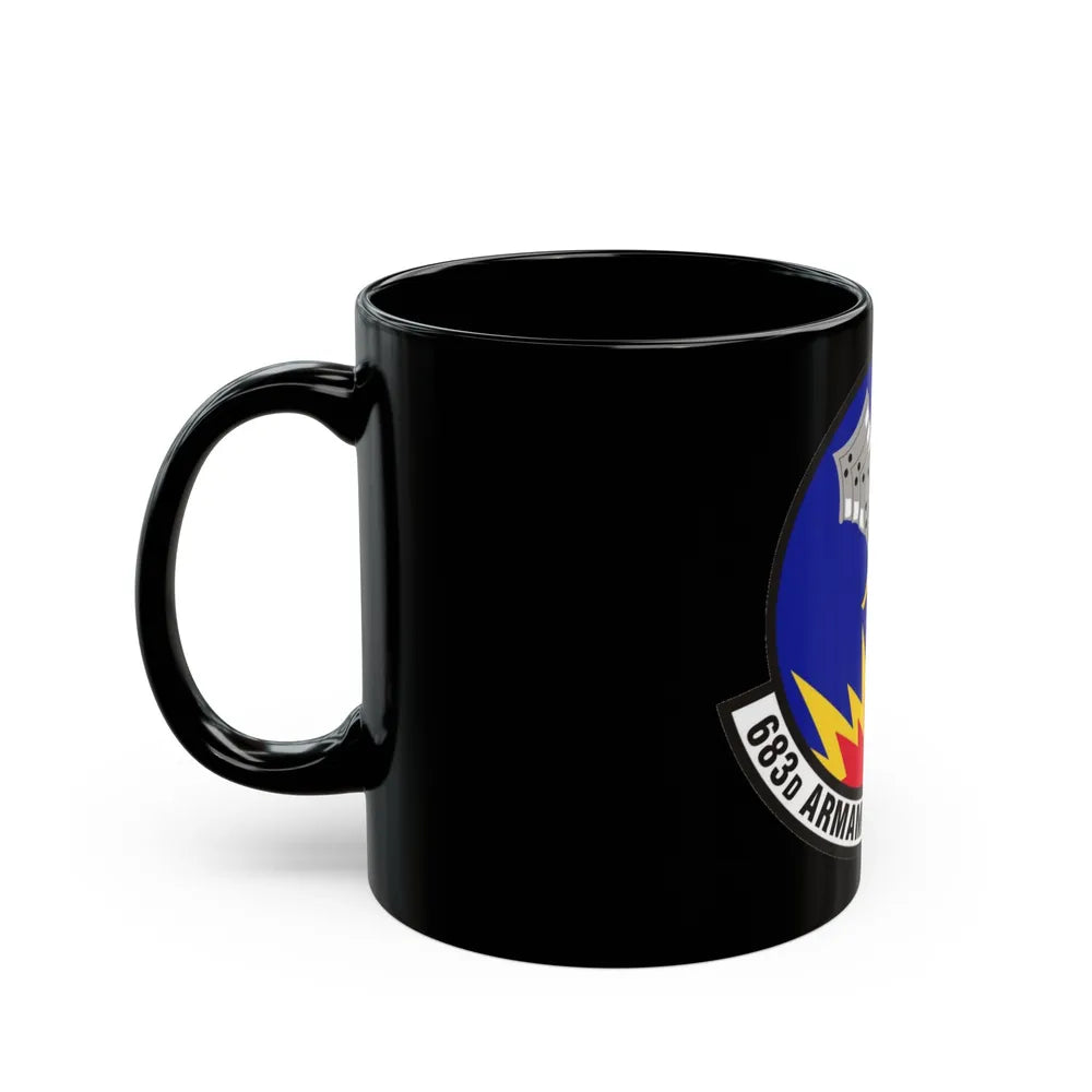 683d Armament Systems Squadron (U.S. Air Force) Black Coffee Mug-Go Mug Yourself