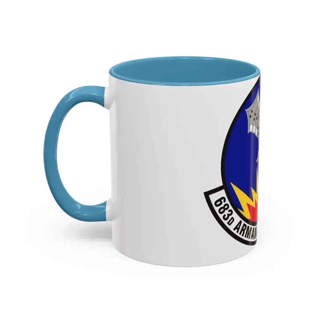 683d Armament Systems Squadron (U.S. Air Force) Accent Coffee Mug - Go Mug Yourself