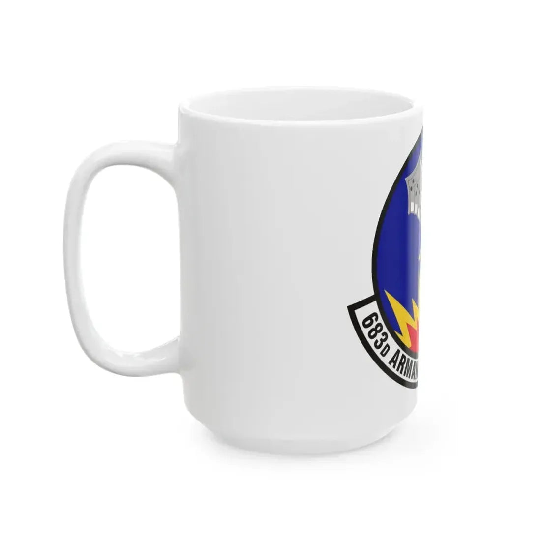 683d Armament Systems Squadron (U.S. Air Force) White Coffee Mug - Go Mug Yourself