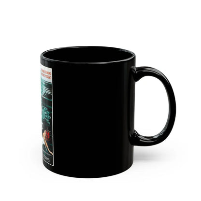 CREATURE FROM THE BLACK LAGOON (FOREIGN) 1954 Movie Poster - Black Coffee Mug-Go Mug Yourself