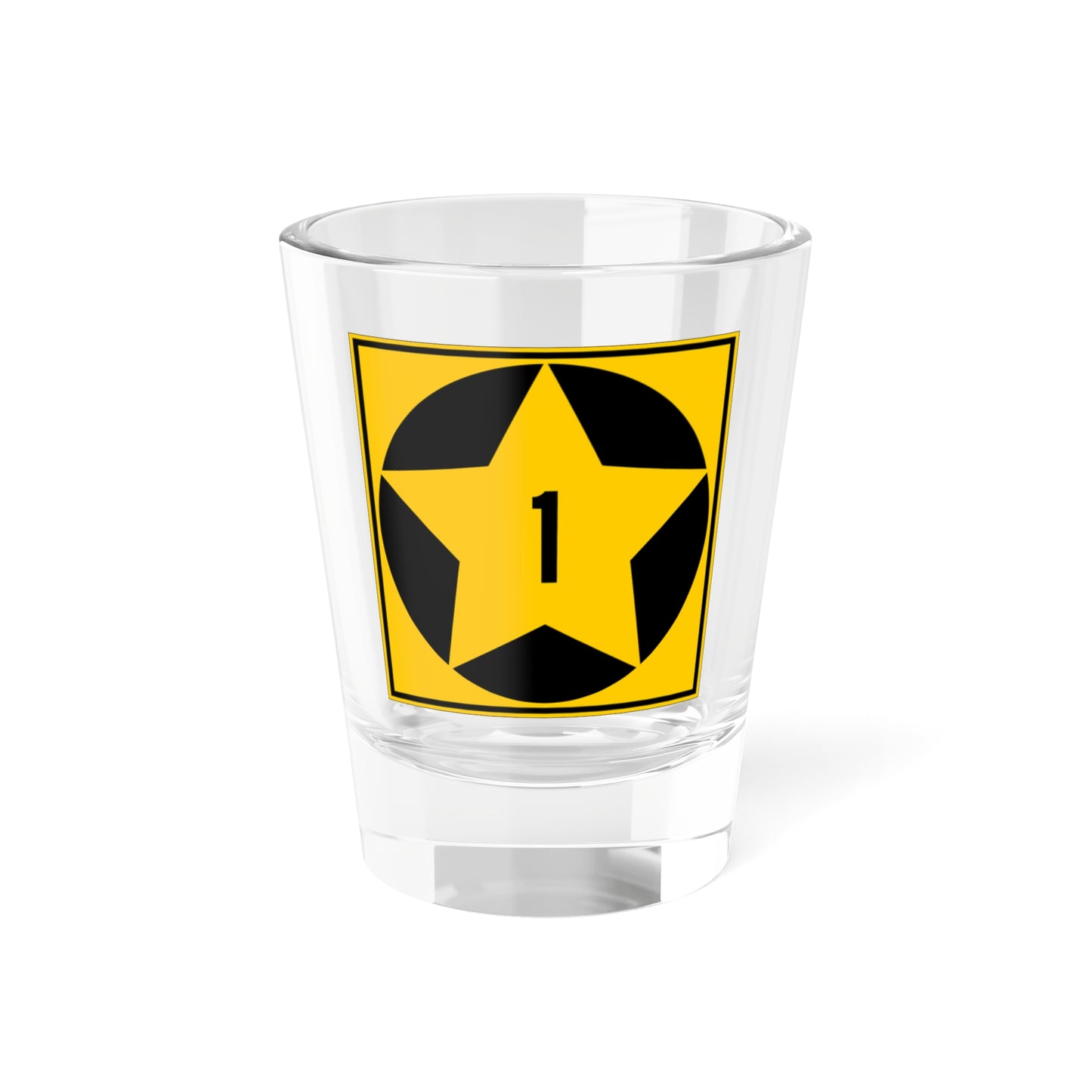 MN-1 1920 (Minnesota) (Road Sign) Shot Glass 1.5oz