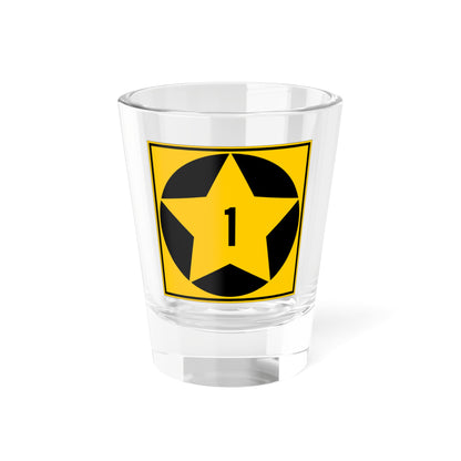 MN-1 1920 (Minnesota) (Road Sign) Shot Glass 1.5oz