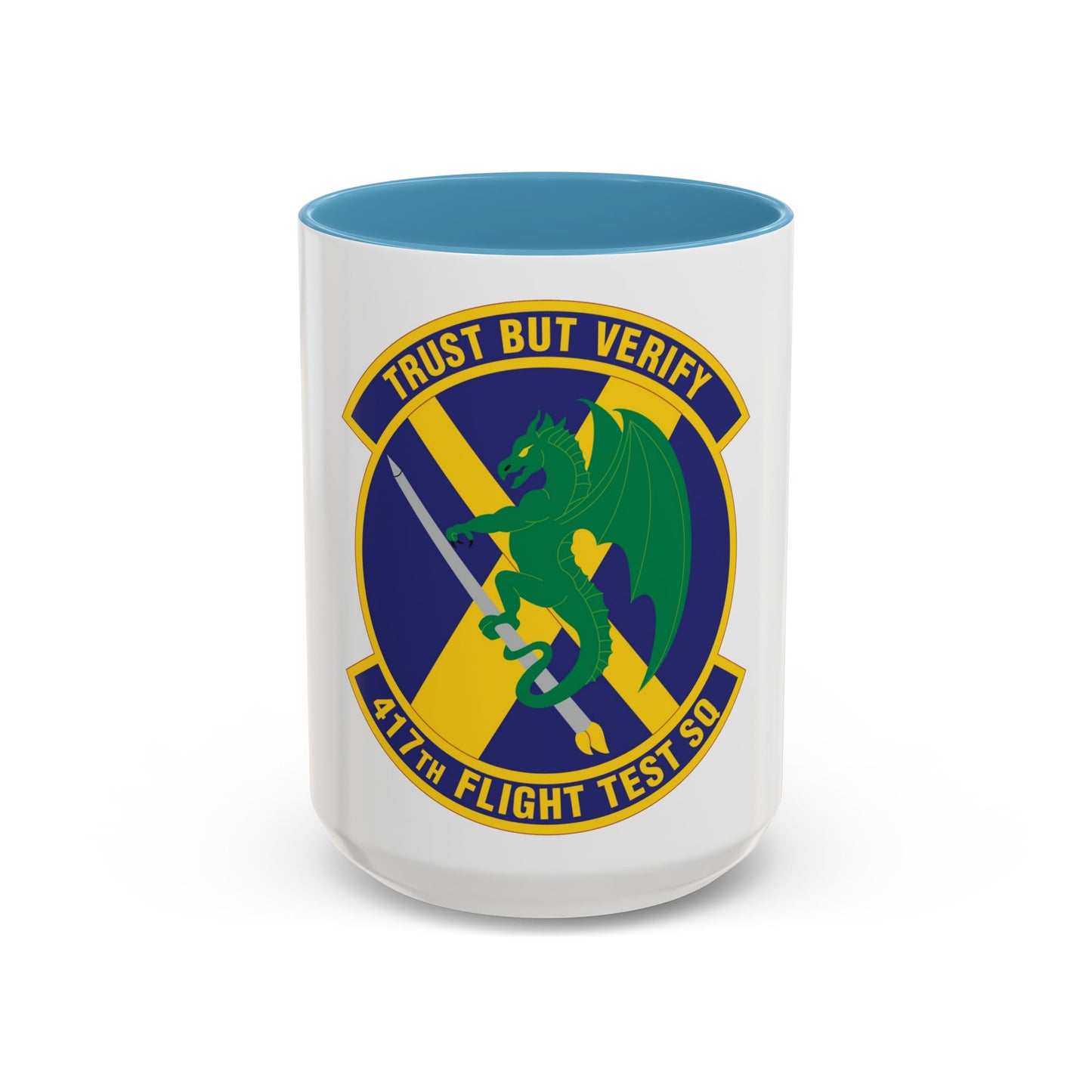 417th Flight Test Squadron (U.S. Air Force) Accent Coffee Mug