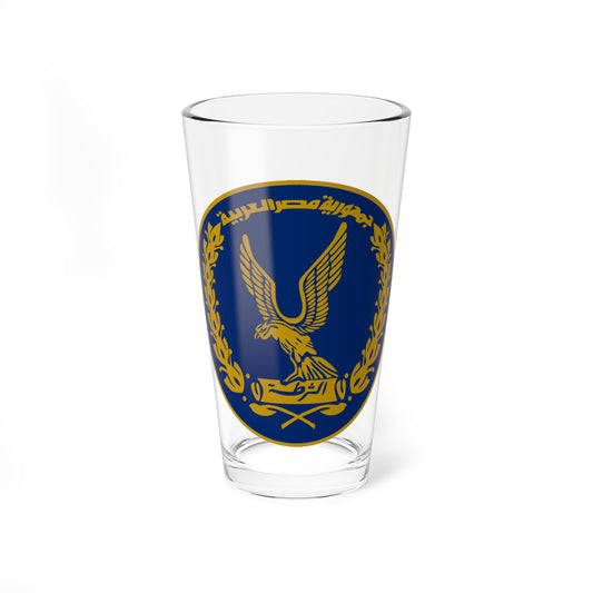 Egyptian Police Emblem (Egypt) (Coat of Arms) Pint Glass 16oz