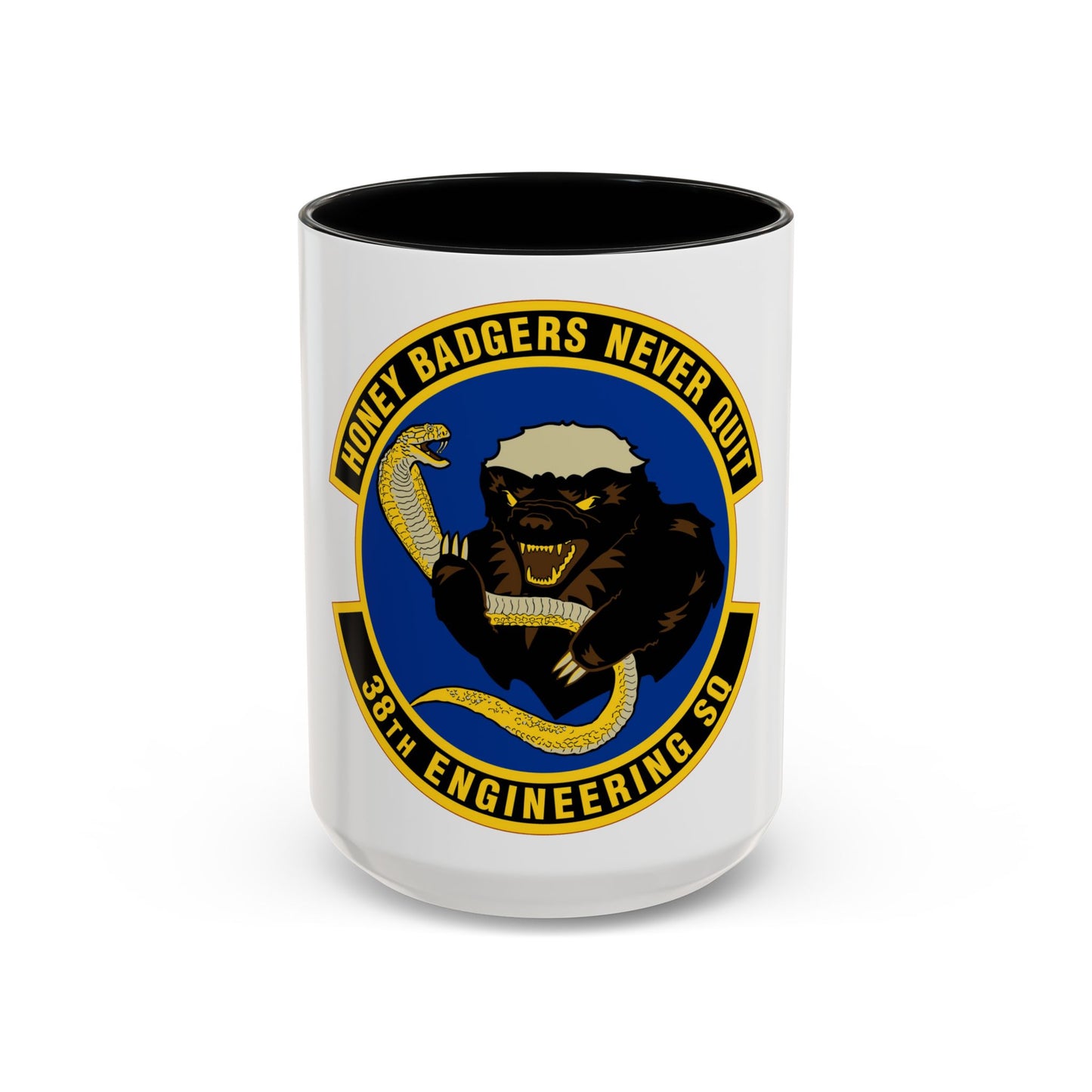 38 Engineering Squadron ACC (U.S. Air Force) Accent Coffee Mug