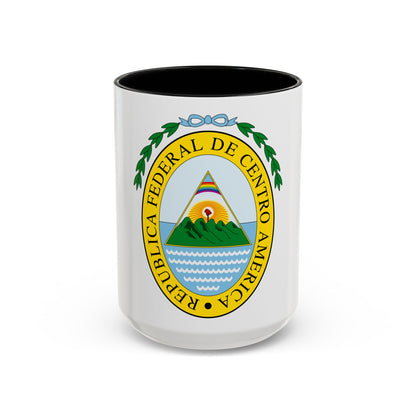 Coat of arms of the Federal Republic of Central America - Accent Coffee Mug