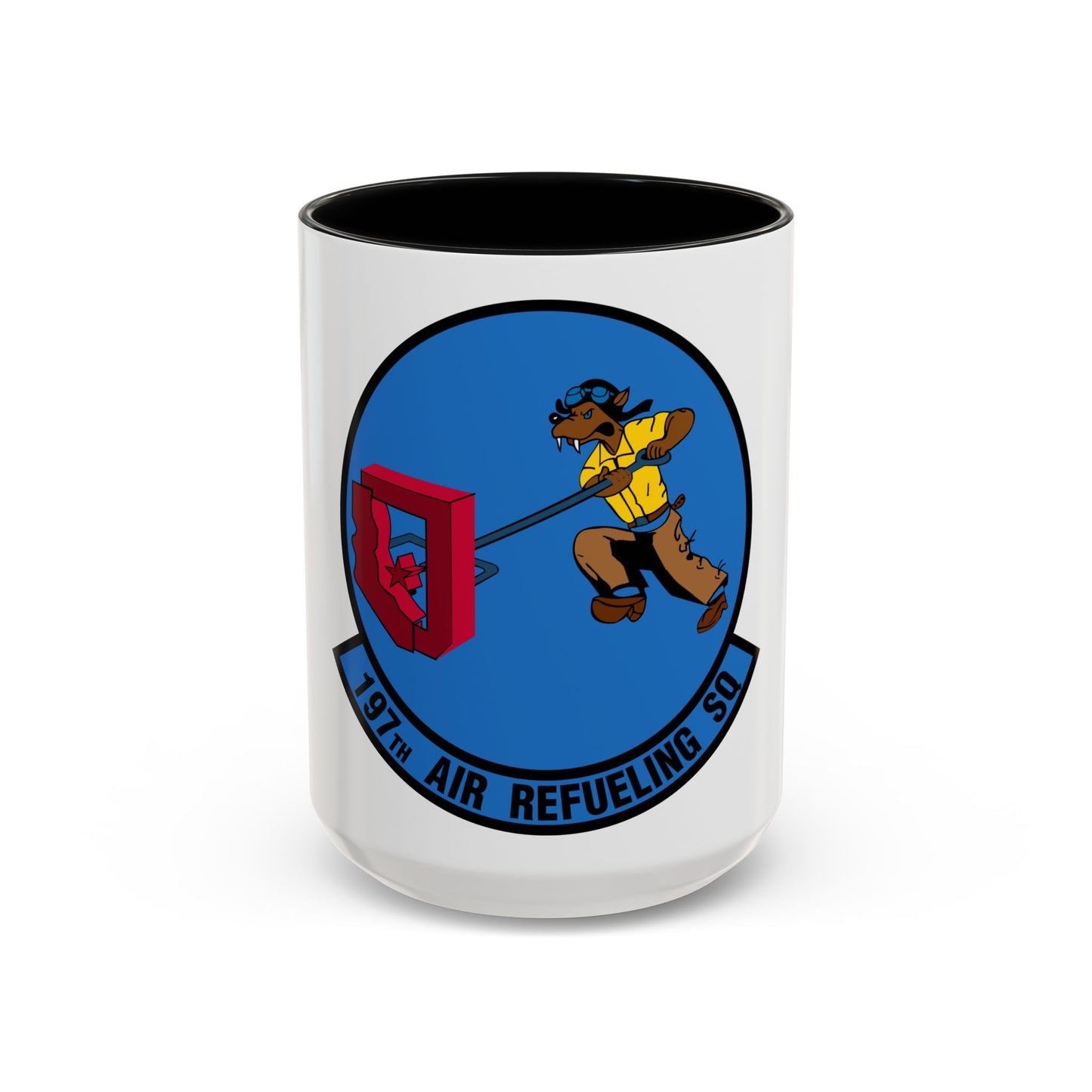 197 Air Refueling Squadron (U.S. Air Force) Accent Coffee Mug