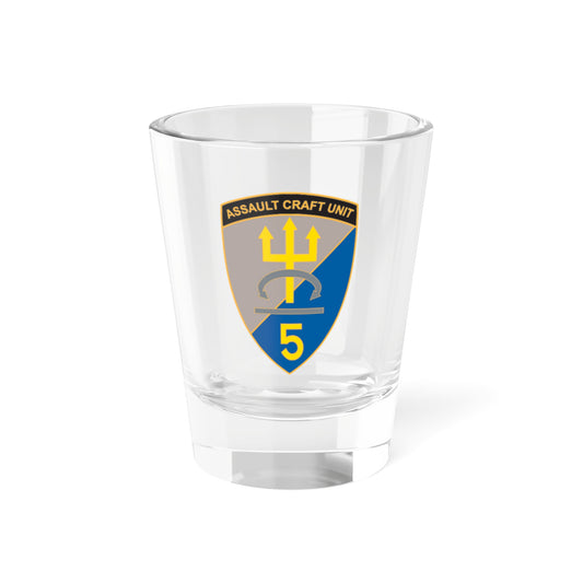 ACU 5 Assault Craft Unit Five (U.S. Navy) Shot Glass 1.5oz