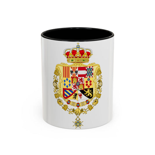Royal Greater Coat of Arms of Spain (1761-1868 and 1874-1931) - Accent Coffee Mug