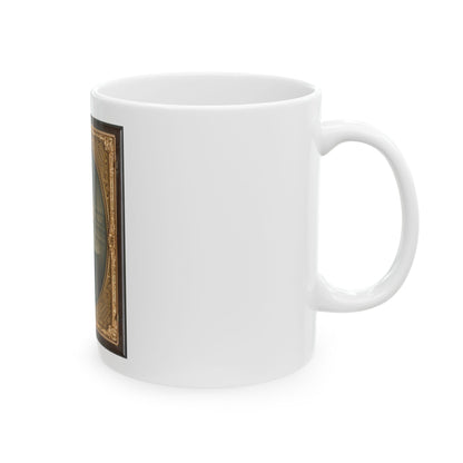 Captain George Riggs Gaither Of K Company, 1st Virginia Cavalry (U.S. Civil War) White Coffee Mug
