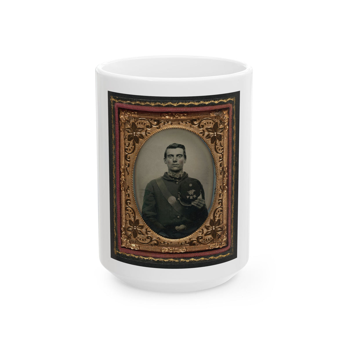 Pvt. Edward H. Clark Of Company G, 12th New Hampshire Volunteers (U.S. Civil War) White Coffee Mug