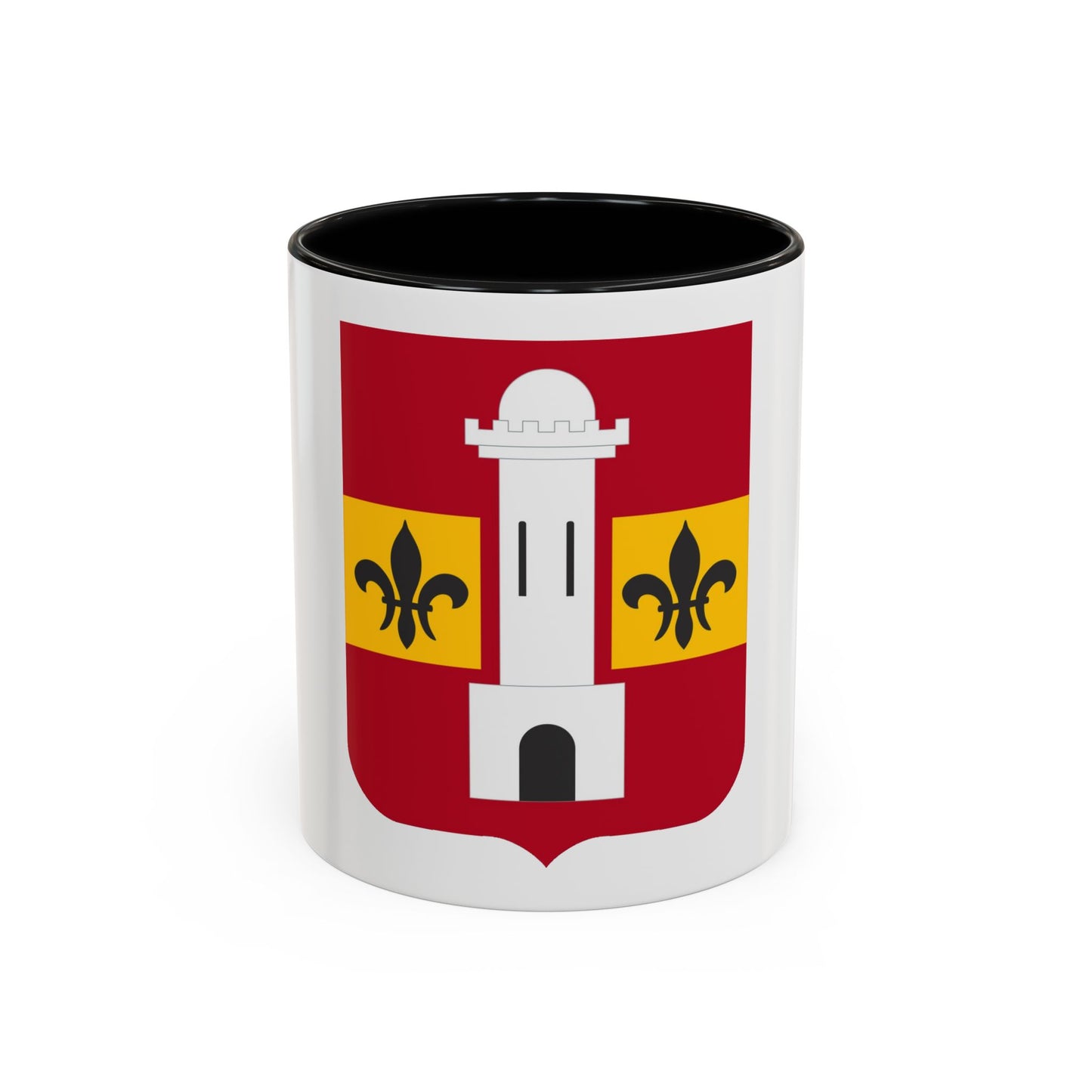 740th Antiaircraft Artillery Gun Battalion v2 (U.S. Army) Accent Coffee Mug