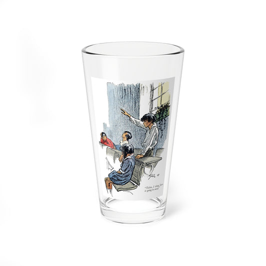 One Uses the Handkerchief (2), Woman's Home Companion, November 1924 (Magazine Illustration) Pint Glass 16oz