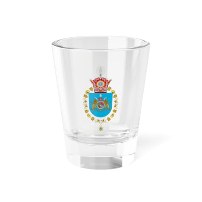 Imperial Coat of Arms of Iran Order of Charles III Variant (Iran) (Coat of Arms) Shot Glass 1.5oz