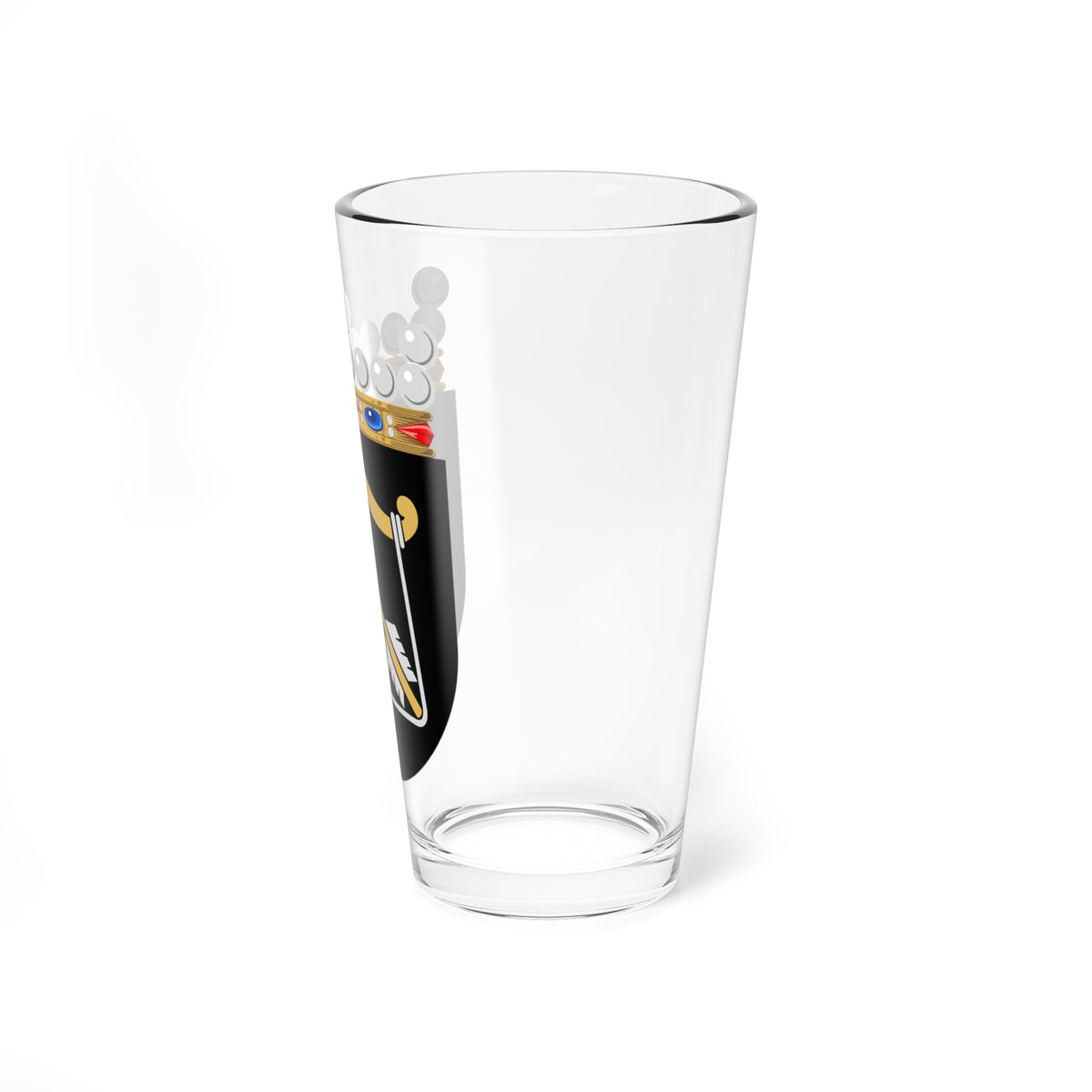 Kuopion lääni.vaakuna (Finland) (Coat of Arms) Pint Glass 16oz