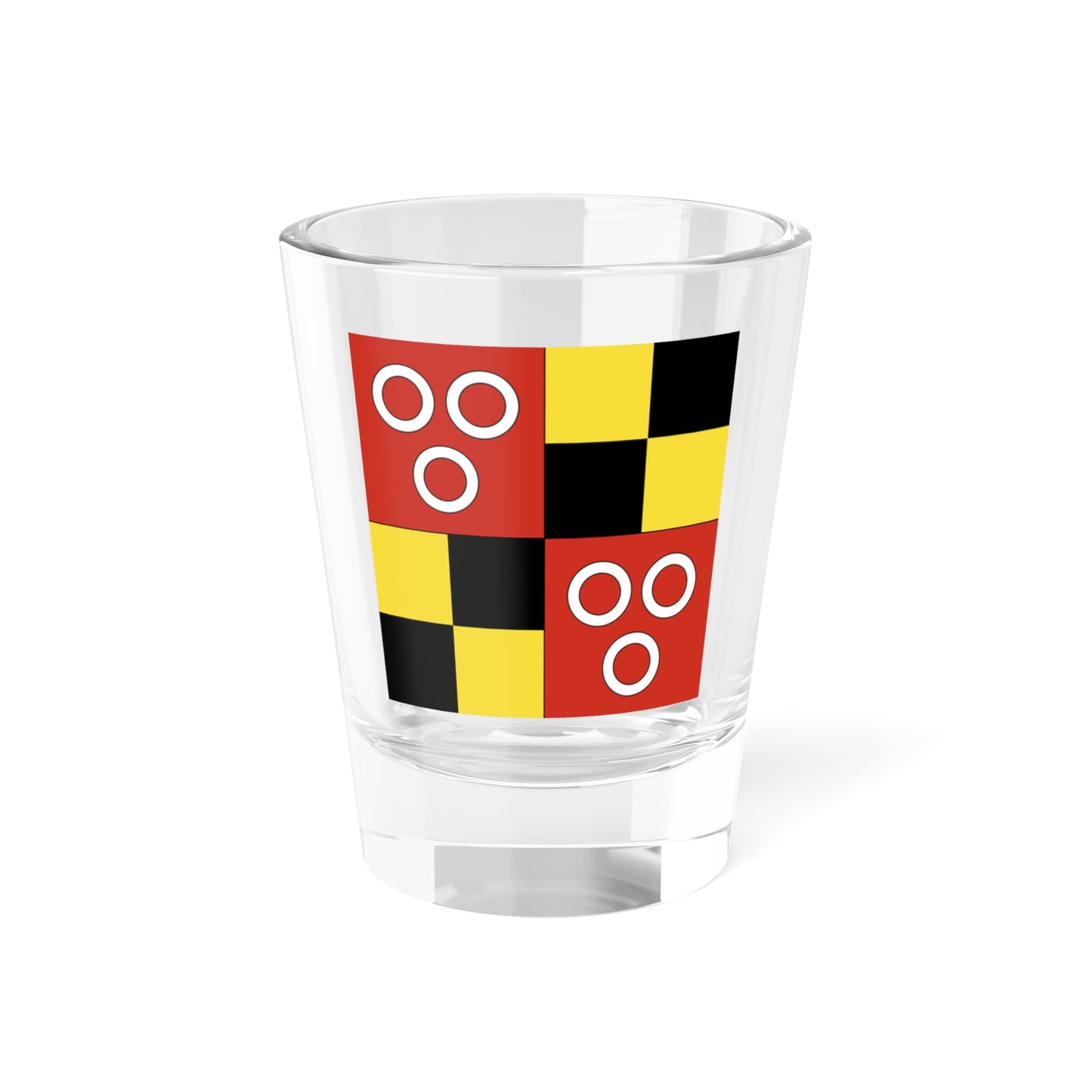 Fahne Landenberg-Greifensee (Switzerland) Shot Glass 1.5oz