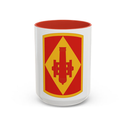 75th Field Artillery Brigade (U.S. Army) Accent Coffee Mug