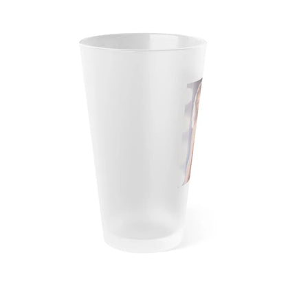 Linda Blair #265 - Partially Topless (Vintage Female Icon) Frosted Pint 16oz-Go Mug Yourself