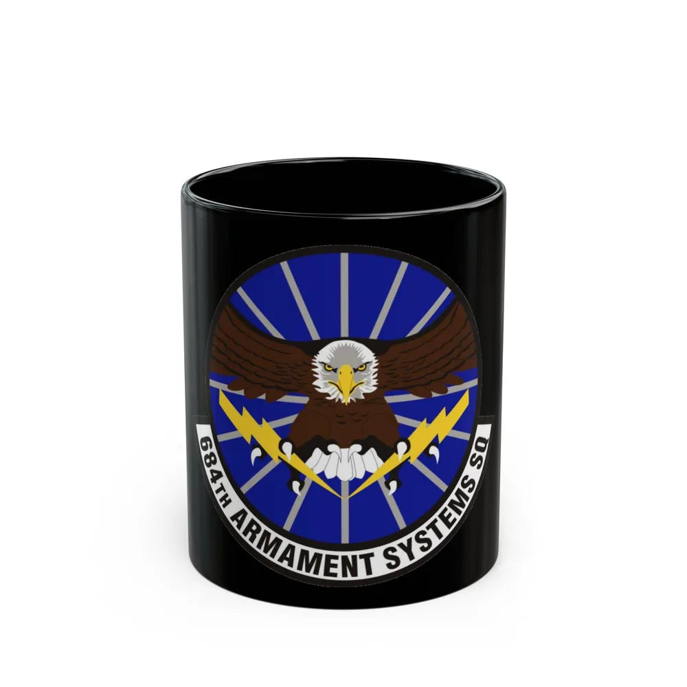 684th Armament Systems Squadron (U.S. Air Force) Black Coffee Mug-11oz-Go Mug Yourself