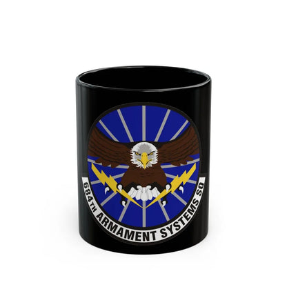 684th Armament Systems Squadron (U.S. Air Force) Black Coffee Mug-11oz-Go Mug Yourself