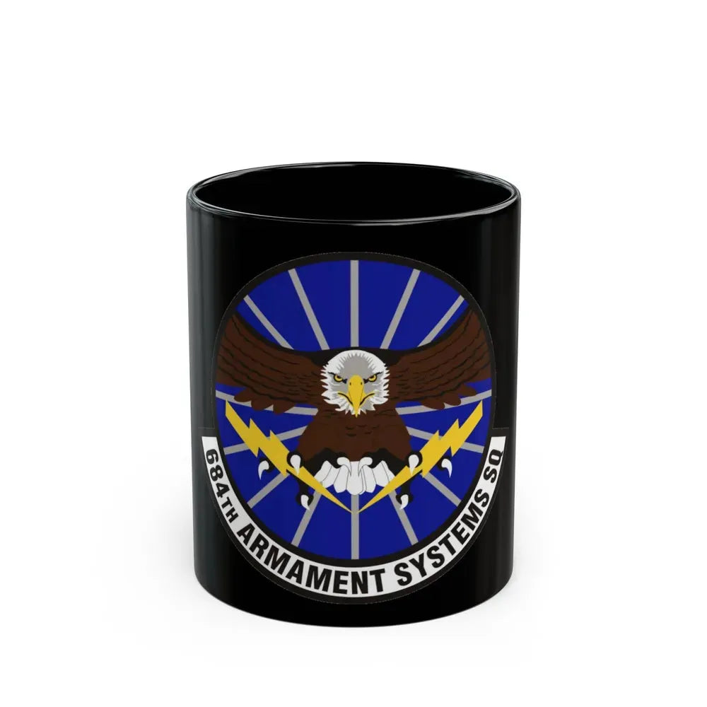 684th Armament Systems Squadron (U.S. Air Force) Black Coffee Mug 11oz - Go Mug Yourself