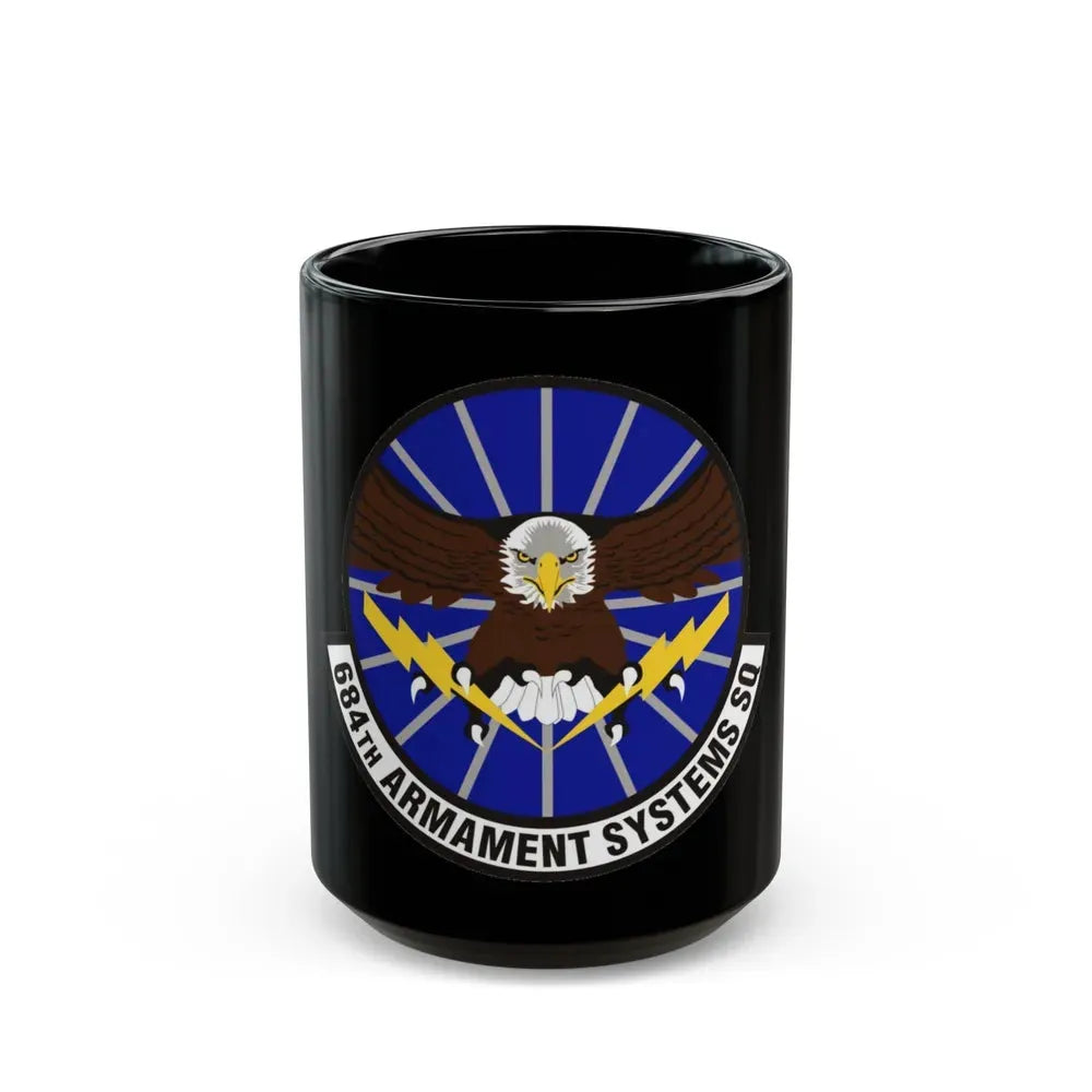 684th Armament Systems Squadron (U.S. Air Force) Black Coffee Mug 15oz - Go Mug Yourself
