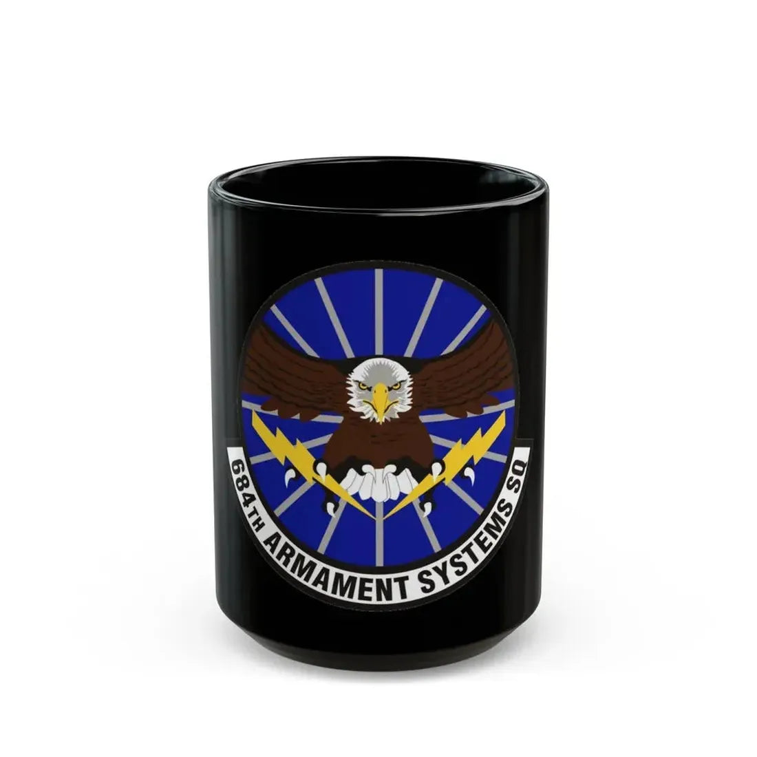 684th Armament Systems Squadron (U.S. Air Force) Black Coffee Mug 15oz - Go Mug Yourself