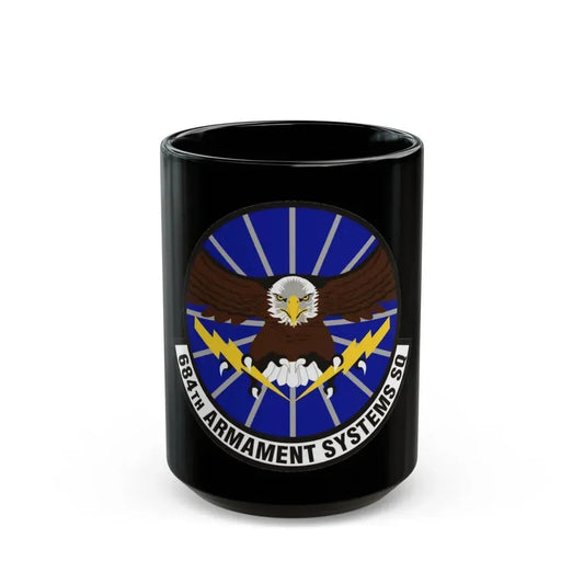 684th Armament Systems Squadron (U.S. Air Force) Black Coffee Mug 15oz - Go Mug Yourself