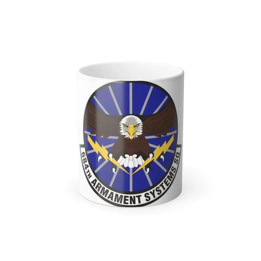 684th Armament Systems Squadron (U.S. Air Force) Color Changing Coffee Mug 11oz - Go Mug Yourself