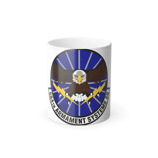 684th Armament Systems Squadron (U.S. Air Force) Color Changing Coffee Mug 11oz - Go Mug Yourself