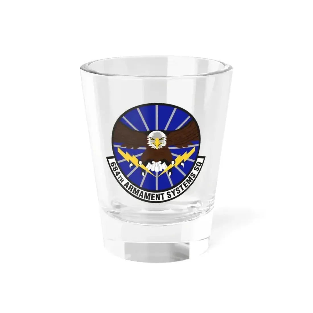 684th Armament Systems Squadron (U.S. Air Force) Shot Glass 1.5oz 1.5oz - Go Mug Yourself