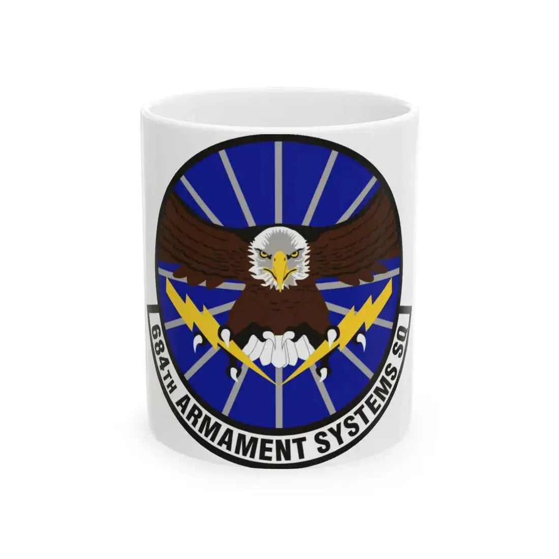 684th Armament Systems Squadron (U.S. Air Force) White Coffee Mug 11oz - Go Mug Yourself