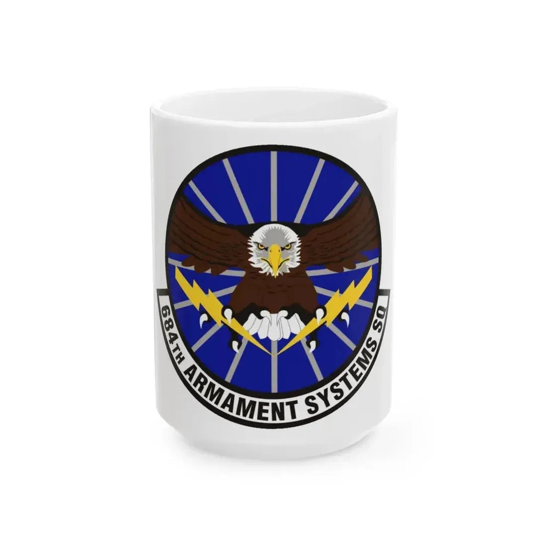 684th Armament Systems Squadron (U.S. Air Force) White Coffee Mug 15oz - Go Mug Yourself