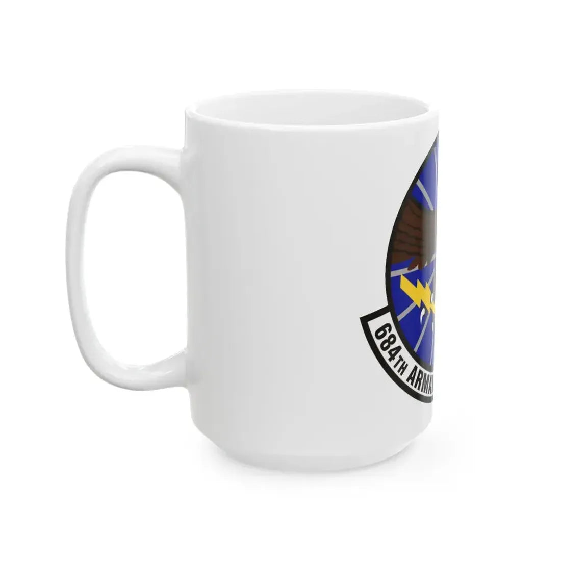 684th Armament Systems Squadron (U.S. Air Force) White Coffee Mug - Go Mug Yourself