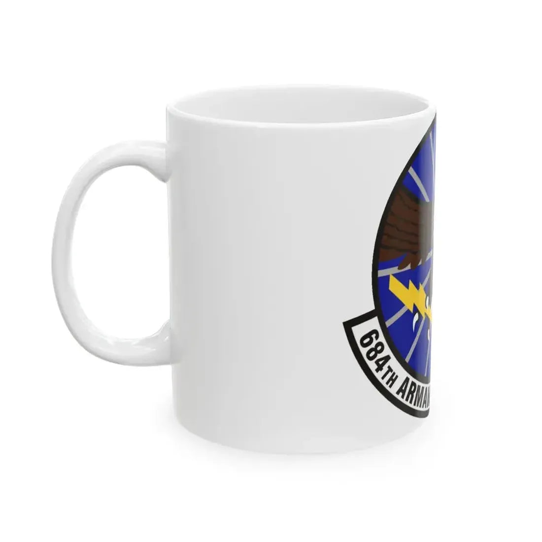684th Armament Systems Squadron (U.S. Air Force) White Coffee Mug - Go Mug Yourself