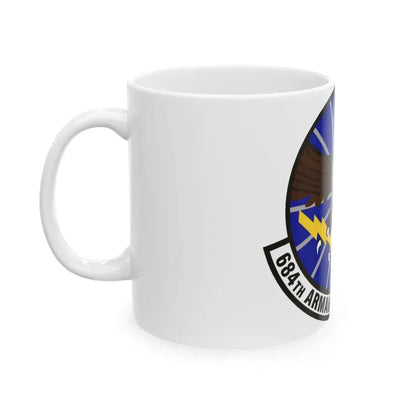 684th Armament Systems Squadron (U.S. Air Force) White Coffee Mug - Go Mug Yourself