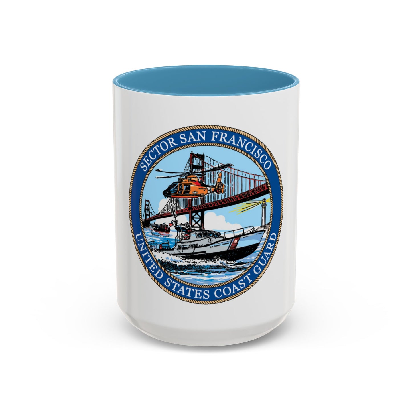USCG Sector San Francisco (U.S. Coast Guard) Accent Coffee Mug