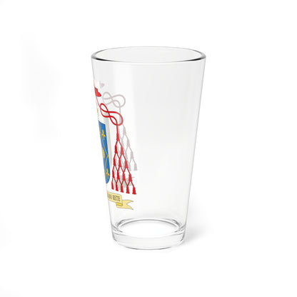 Escudo de Agustín García-Gasco (Spain) (Coat of Arms) Pint Glass 16oz
