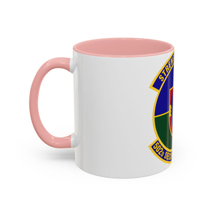 502d Security Forces Squadron (U.S. Air Force) Accent Coffee Mug